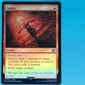 MAGIC: THE GATHERING - FINAL FANTASY #164 SUPLEX , MTG, FINAL FANTASY